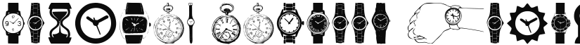 watches font download
