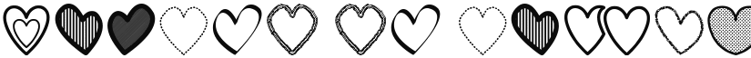 Hearts St font download