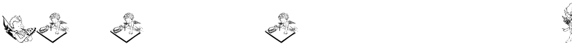 LCR Cutesy Cupid Regular font