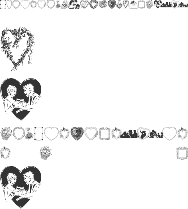 Valentine Day font preview