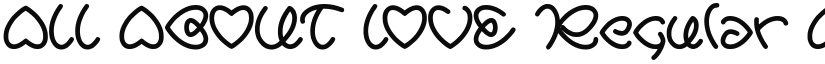 ALL ABOUT LOVE font download
