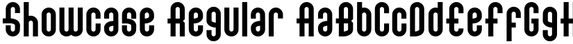 Showcase font download