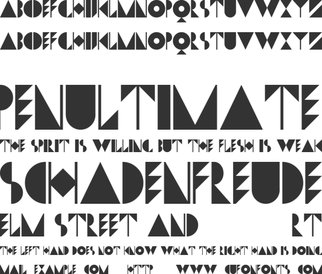 Dwiggins Initials KK font preview