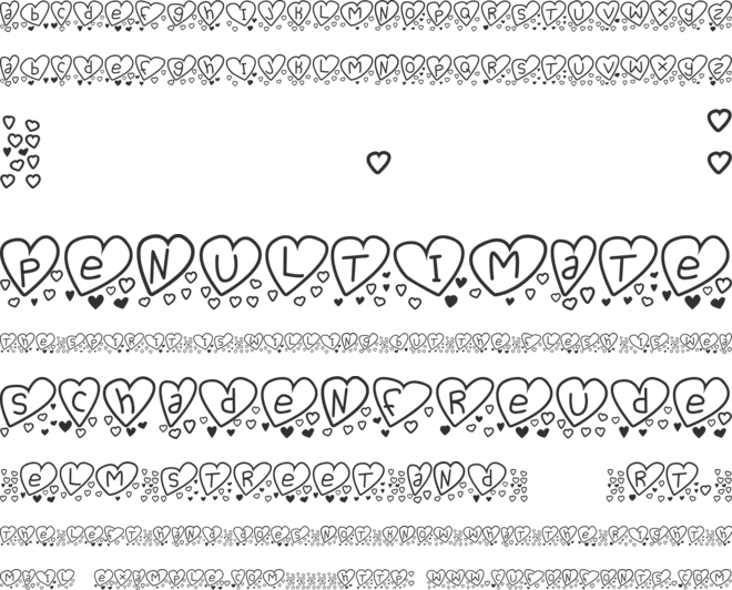 Love you too tfb font preview