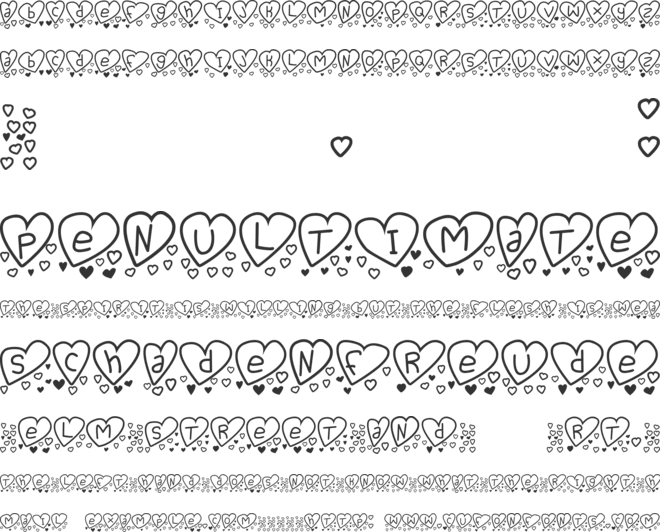 Love you too tfb font preview