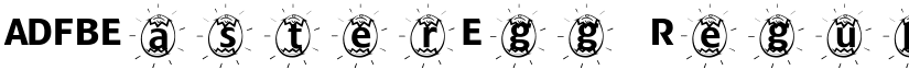 ADFBEasterEgg Regular font