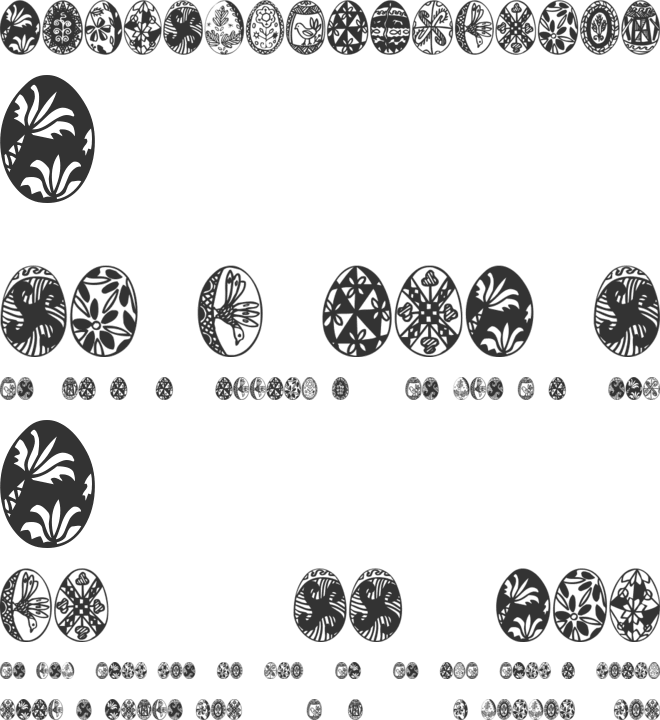 EasterTime font preview