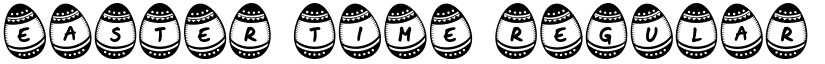 Easter Time Regular font
