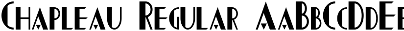 Chapleau Regular font