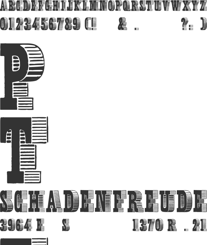 Alexandre font preview