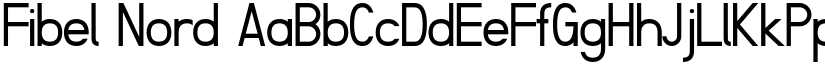 Fibel Nord font