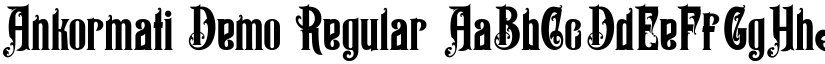 Ankormati Demo Regular font