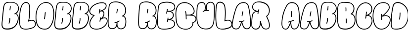 BLOBBER font download