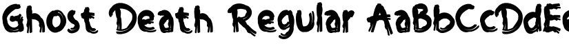 Ghost Death font download