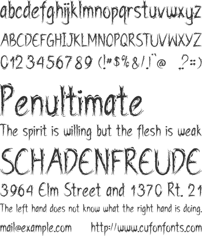 PremiumDarkSoul font preview
