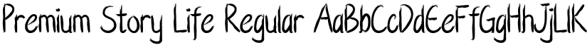 Premium Story Life font download