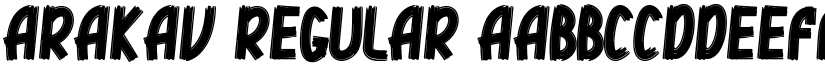 Arakav font download