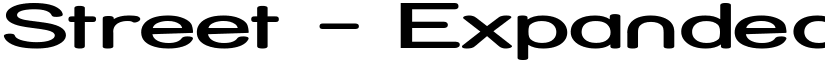 Street - Expanded Semi font
