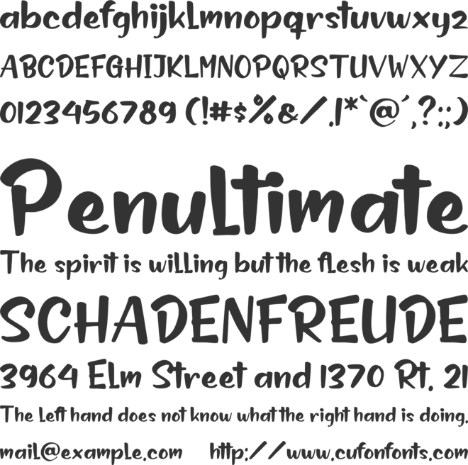 Pirates Kids font preview