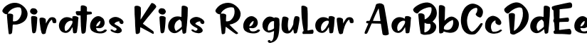 Pirates Kids Regular font