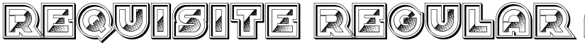 Requisite Regular font
