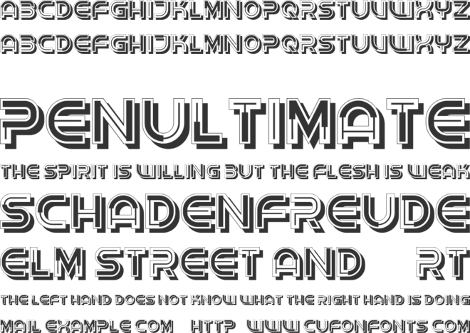 Basement Beats font preview