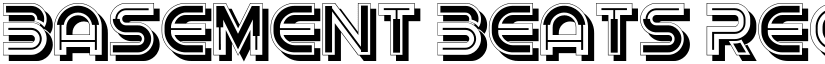 Basement Beats Regular font
