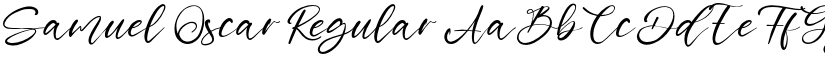 Samuel Oscar font download