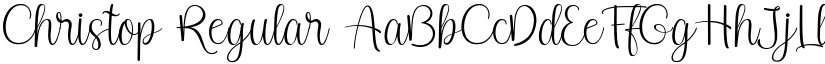 Christop Regular font