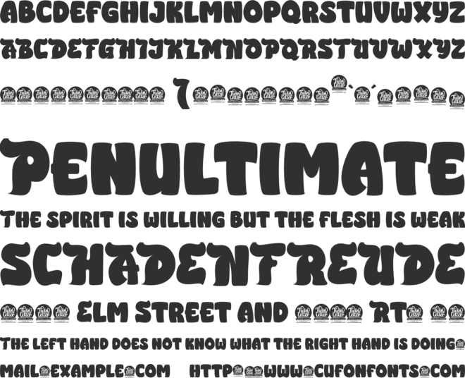 PAYU font preview