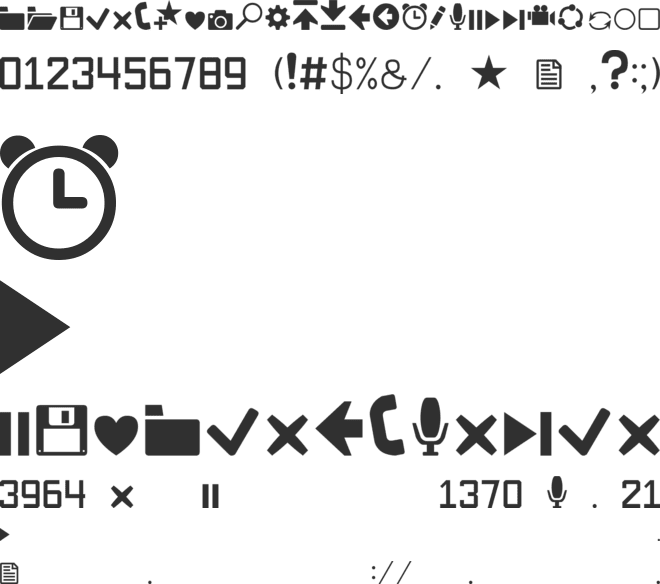 Software Kit 7 font preview