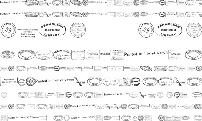 old seals tfb font preview