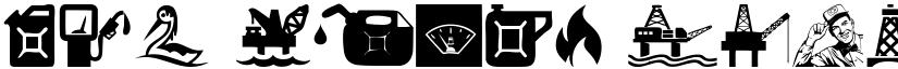 Oil Icons Regular font