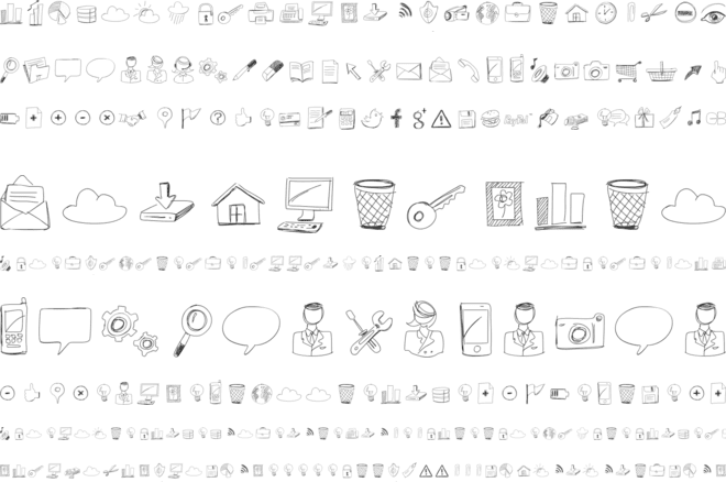 SketchIcons font preview
