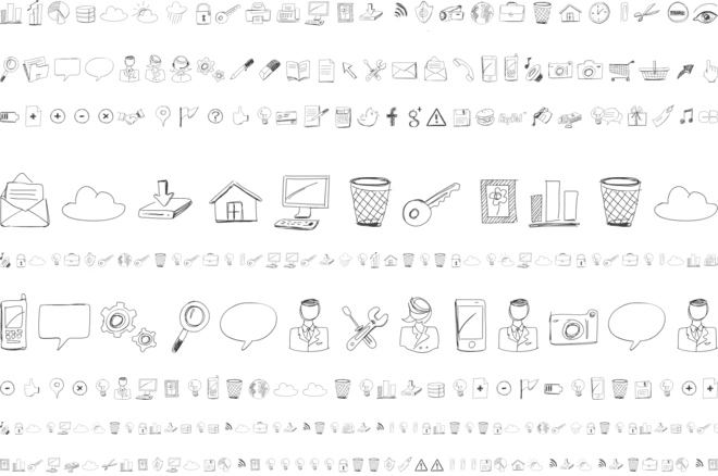 SketchIcons font preview