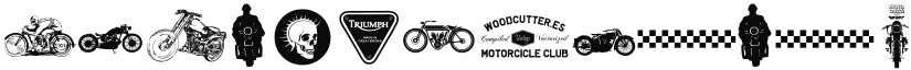Vintage Motorcycle Club font download