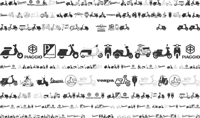 Vespa font preview
