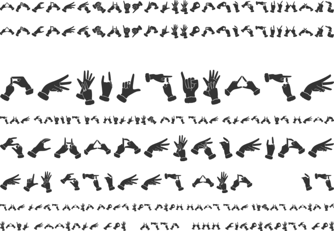 Bk Bisindo font preview