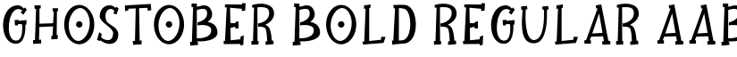 Ghostober font download