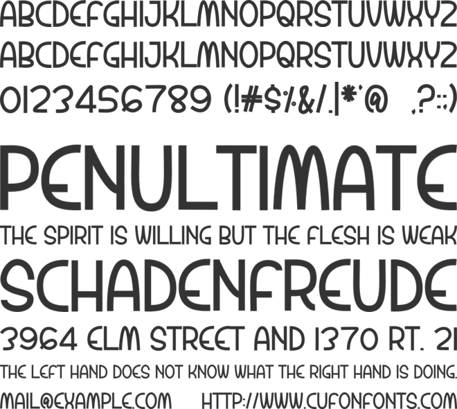 Pumpkin Party font preview