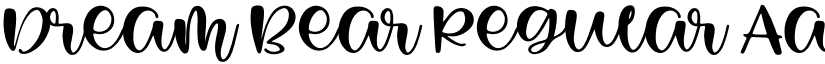 Dream Bear Regular font