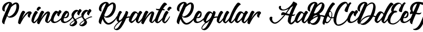 Princess Ryanti Regular font