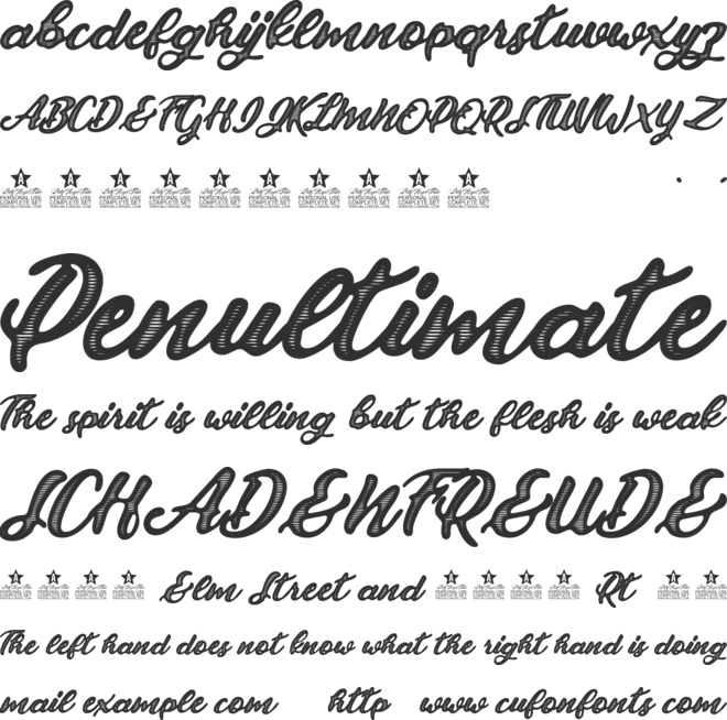 Lovemotion Personal Use font preview