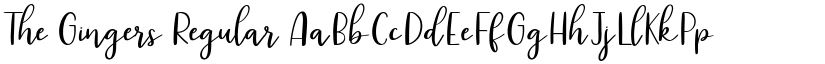 The Gingers Regular font