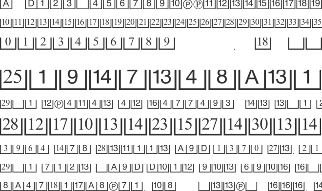CD Numbers font preview