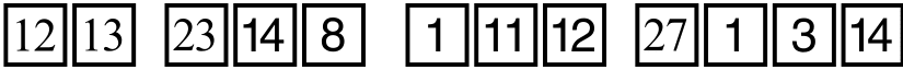 CD Numbers Regular font