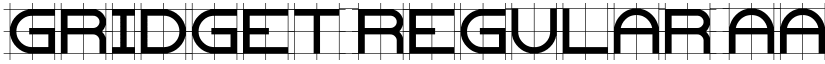 Gridget Regular font