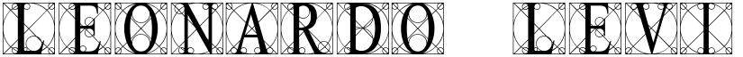 Leonardo (Levi) Regular font