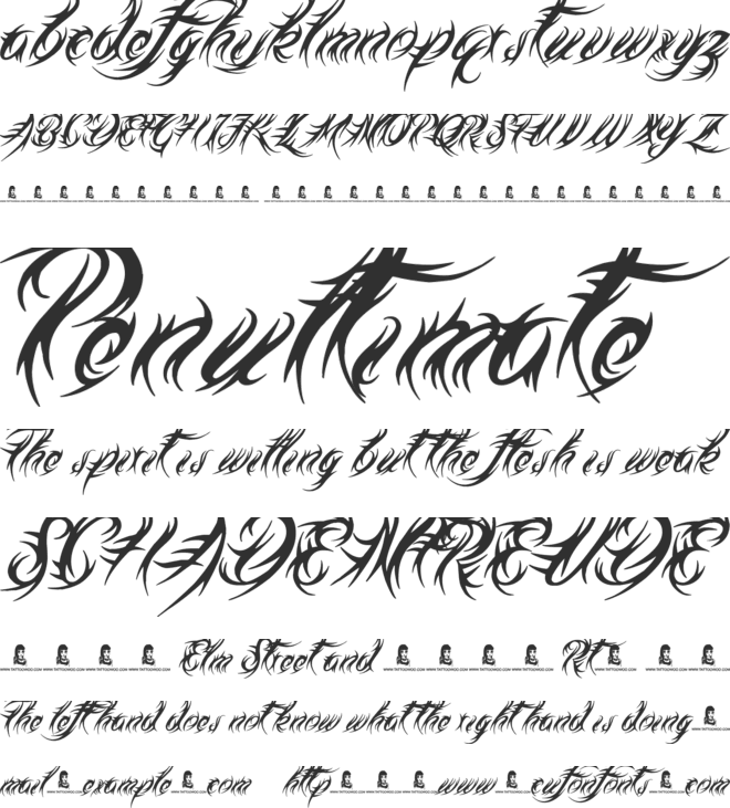 Medieval Queen font preview