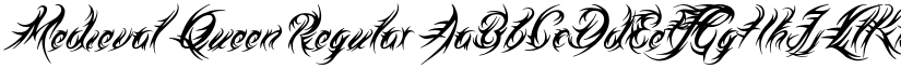 Medieval Queen Regular font